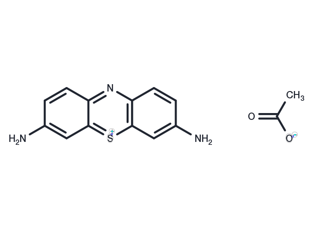 Thionin acetate Chemical Structure