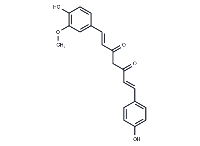 Demethoxycurcumin Chemical Structure