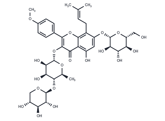 Epimedin B1 Chemical Structure