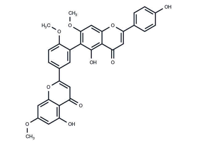 Imbricataflavone A Chemical Structure
