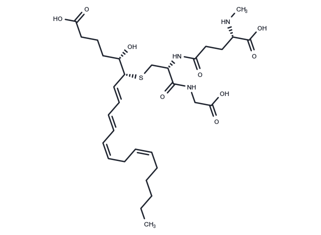 N-methyl Leukotriene C4 Chemical Structure