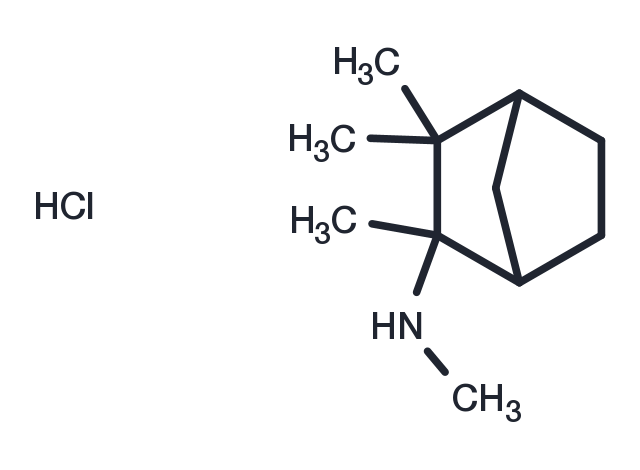 Mecamylamine hydrochloride Chemical Structure