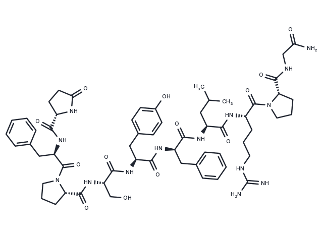 [D-Phe2,6, Pro3]-LH-RH Chemical Structure