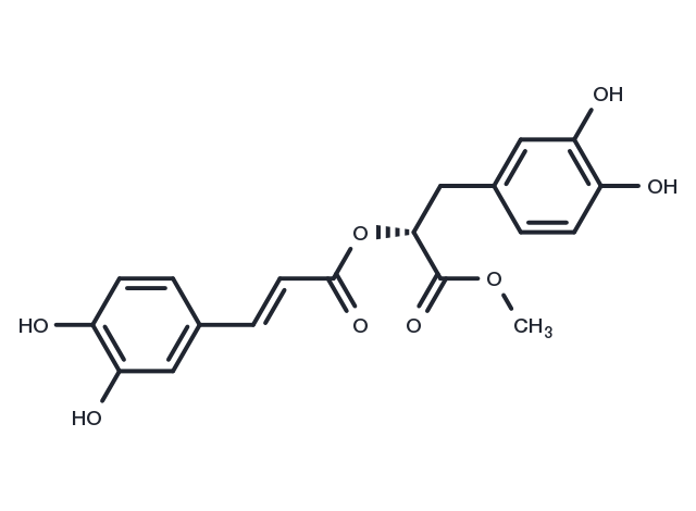Methyl rosmarinate Chemical Structure