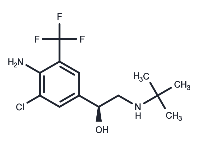 Mabuterol, (S)- Chemical Structure