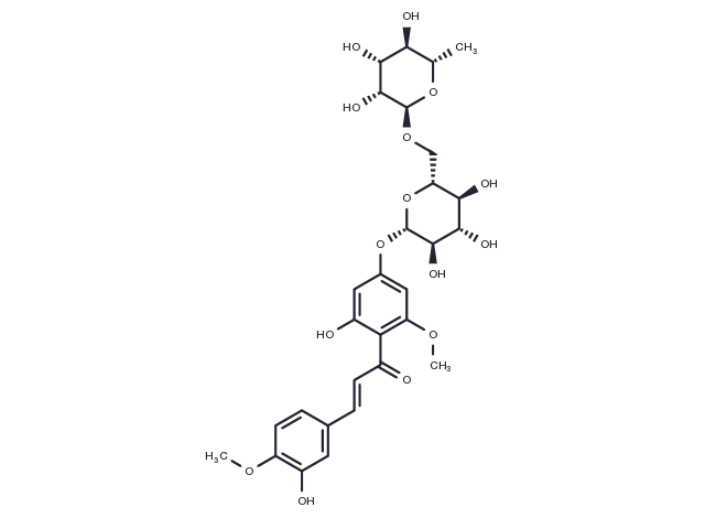 Hesperidin methylchalcone Chemical Structure