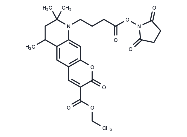 ATTO 425 NHS ester Chemical Structure