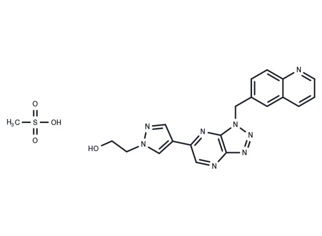 PF-04217903 methanesulfonate Chemical Structure