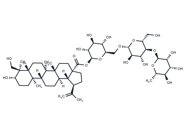 Pulsatilloside C Chemical Structure