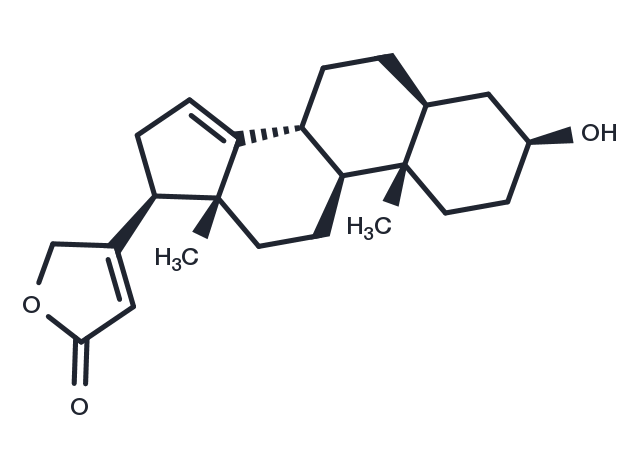 β-Anhydrouzarigenin Chemical Structure
