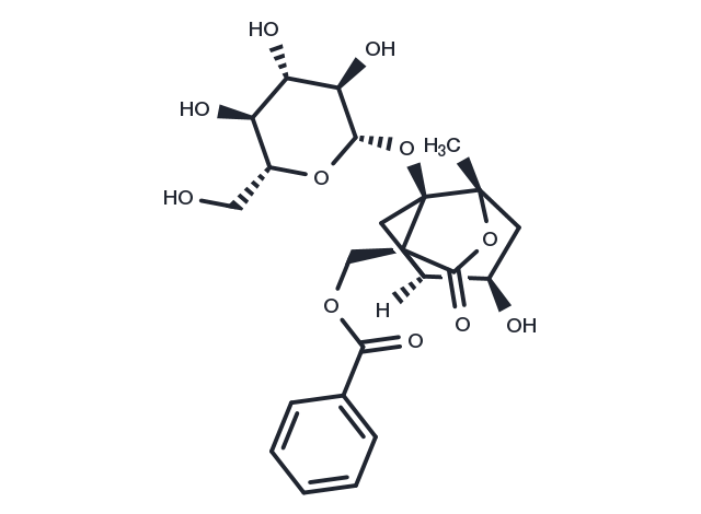 Albiflorin Chemical Structure