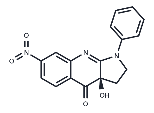 (R)-nitro-Blebbistatin Chemical Structure
