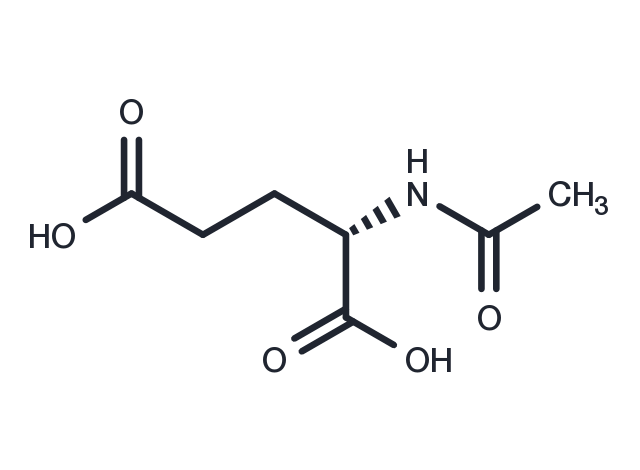 N-Acetyl-L-glutamic acid Chemical Structure