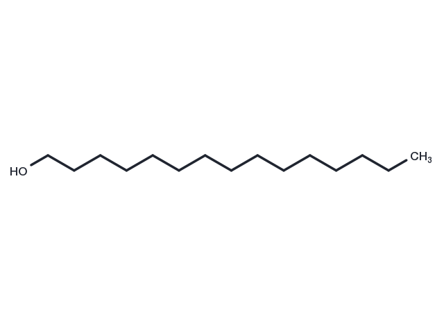 1-Pentadecanol Chemical Structure