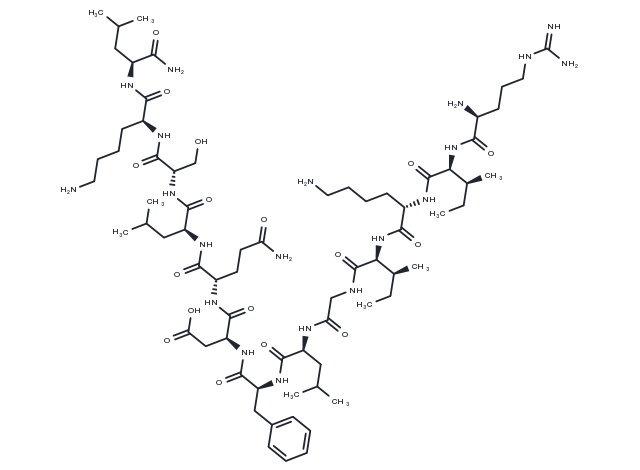 α-Pompilidotoxin Chemical Structure