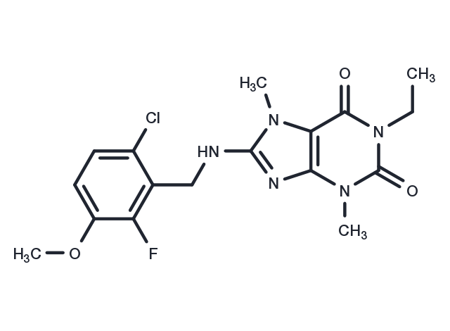 Adenosine receptor inhibitor 1 Chemical Structure