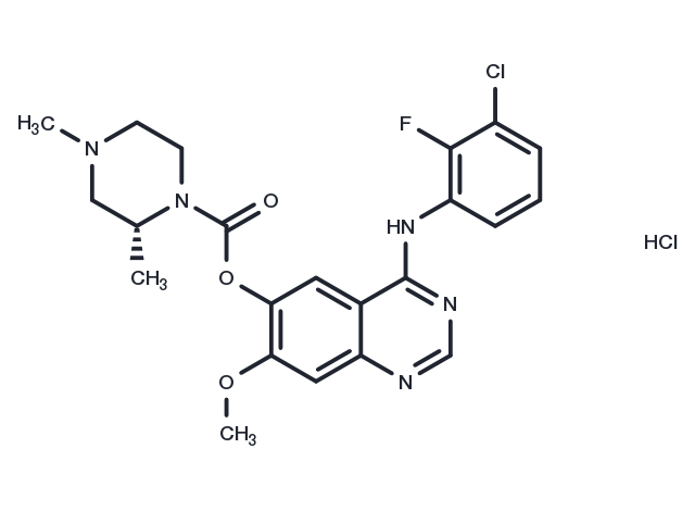 AZD3759 hydrochloride Chemical Structure