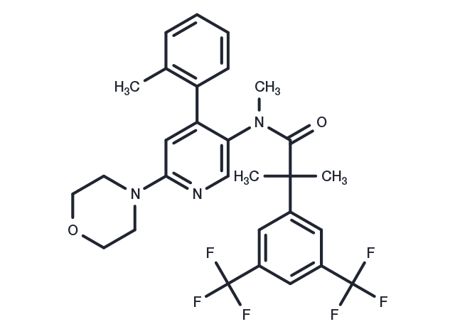 Befetupitant Chemical Structure
