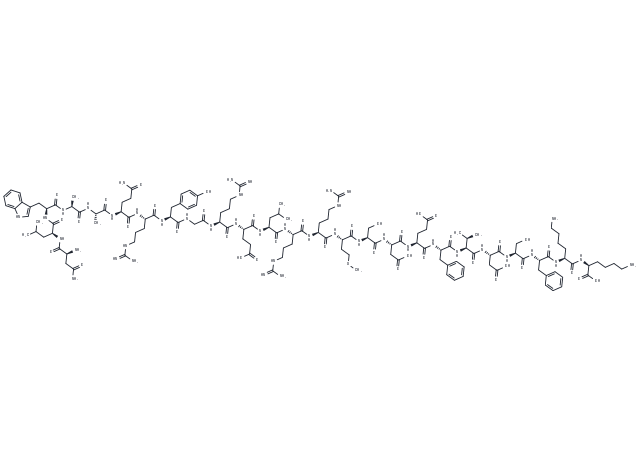 BAD (103-127) (human) Chemical Structure