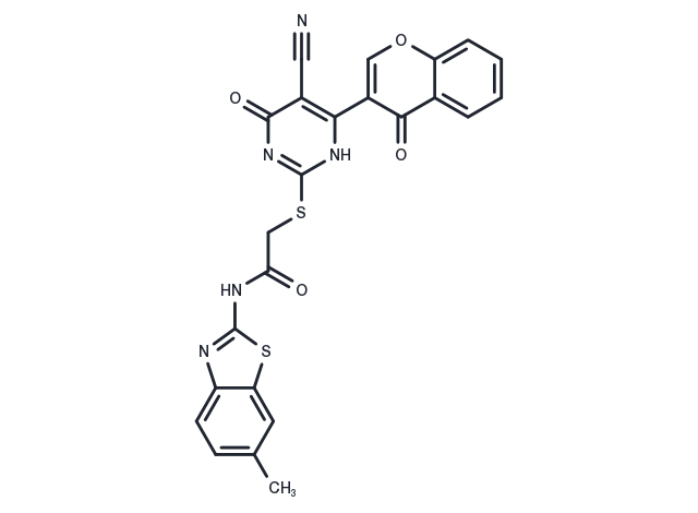 EGFR/HER2/TS-IN-1 Chemical Structure