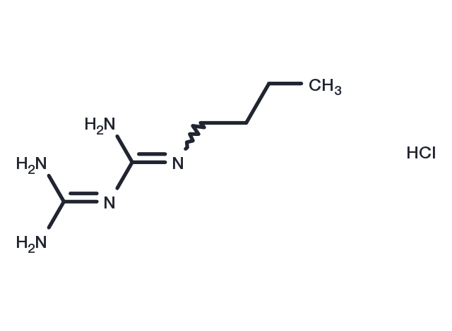 Buformin hydrochloride Chemical Structure