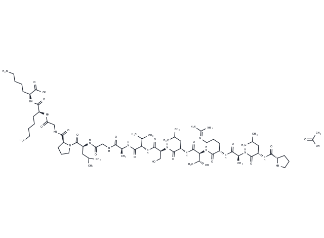 Syntide 2 acetate(108334-68-5 free base) Chemical Structure