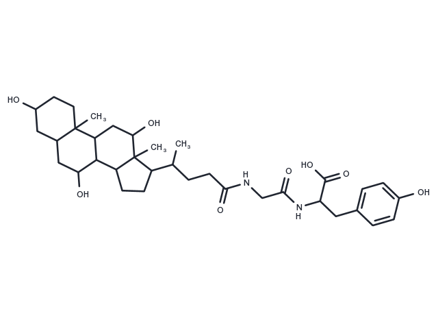 Cholylglycyltyrosine Chemical Structure