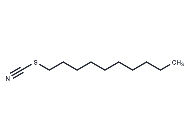 Decyl thiocyanate Chemical Structure