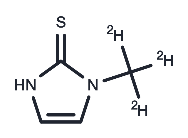 Methimazole D3 Chemical Structure