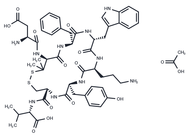 Urantide acetate(669089-53-6 free base) Chemical Structure