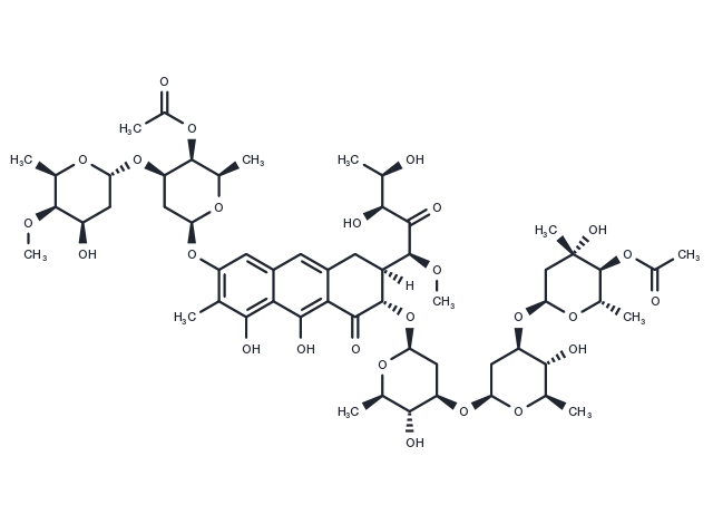 Chromomycin A3 Chemical Structure