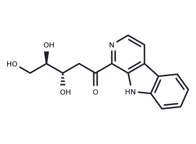 1-(3,4,5-Trihydroxypentanoyl)-β-carboline Chemical Structure