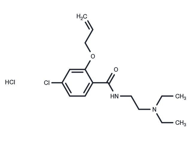 Alloclamide hydrochloride Chemical Structure