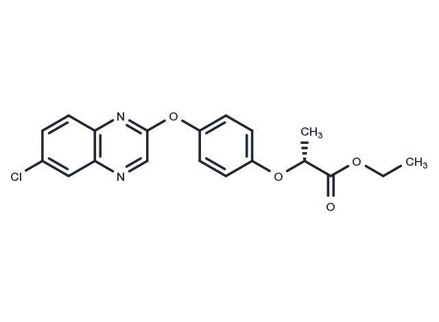 Quizalofop-p-ethyl Chemical Structure