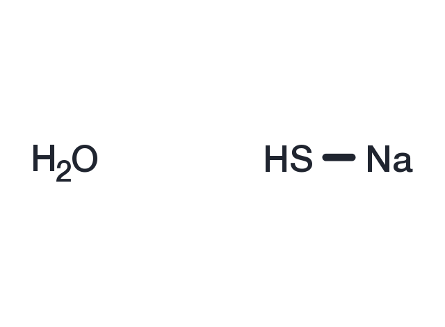 Sodium Hydrogen Sulfide (hydrate) Chemical Structure