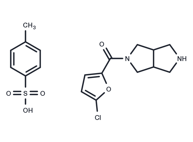 AZD1446 tosylate Chemical Structure