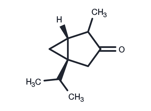 α,β-Thujone Chemical Structure