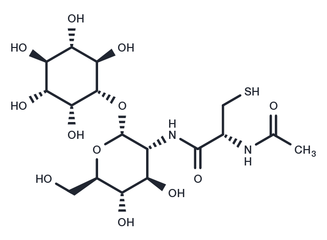 Mycothiol Chemical Structure