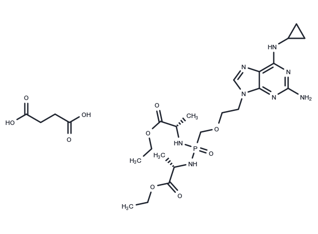 Rabacfosadine succinate Chemical Structure