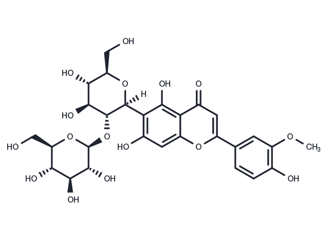 Isoscoparin-2′′O-glucoside