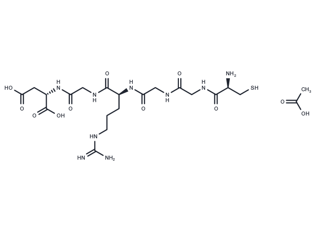 CGGRGD acetate(1260223-44-6 free base) Chemical Structure