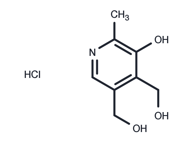 Pyridoxine hydrochloride Chemical Structure