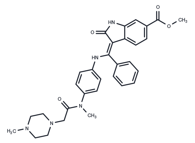 Nintedanib Chemical Structure