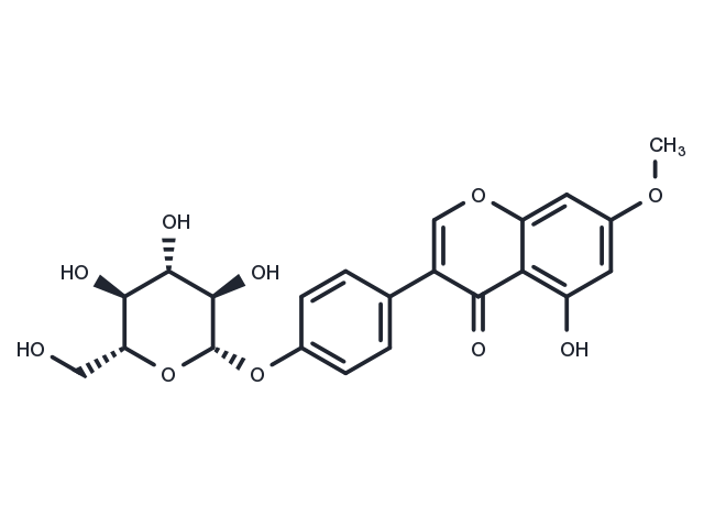 Prunetrin Chemical Structure