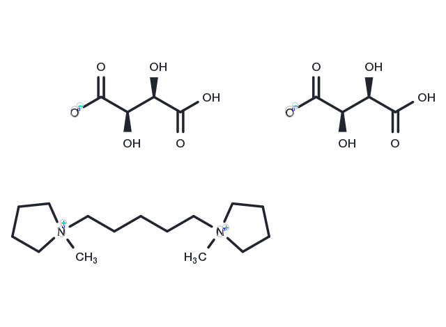 Pentolinium Tartrate Chemical Structure
