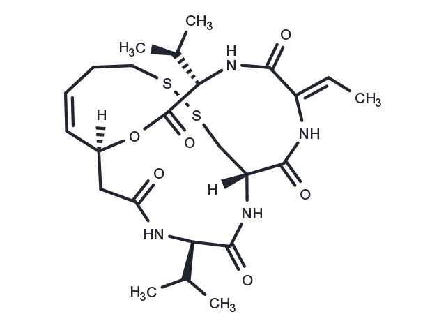 Romidepsin Chemical Structure