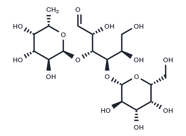 3-Fucosyllactose Chemical Structure