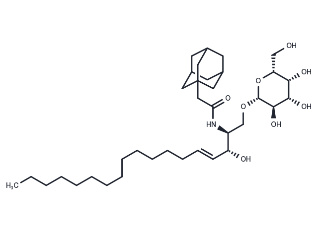 C2 Adamantanyl Galactosylceramide (d18:1/2:0) Chemical Structure