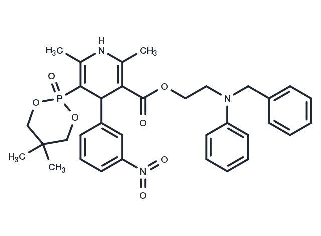 Efonidipine Chemical Structure