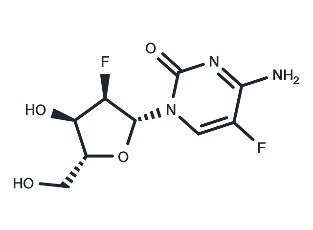 2',5-Difluoro-2'-deoxycytidine Chemical Structure